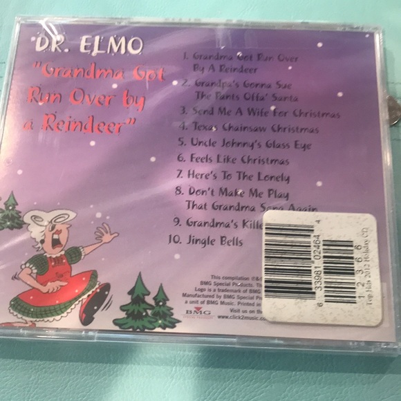DR. ELMO’S “Grandma Got Run Over bus Reindeer”CHRISTMAS MUSIC CD - Picture 3 of 5